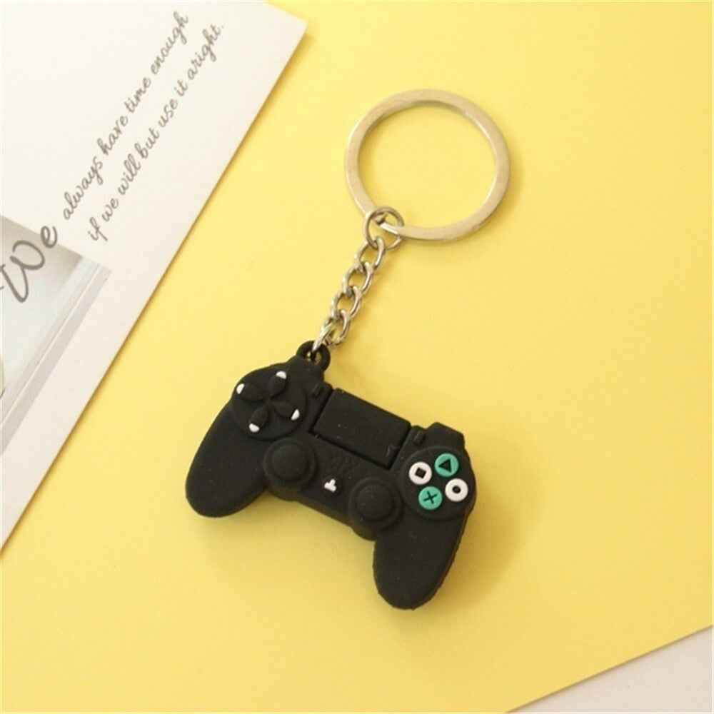 Game Controller Keychain Video Gaming Keyring PlayStation PS4/PS5 Gamer Gift - Dukes Supplies