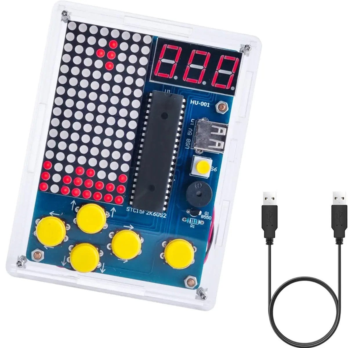 DIY Game Console Hand held Kit 5 Retro Classic Games STEM Soldering Practice - Image 19