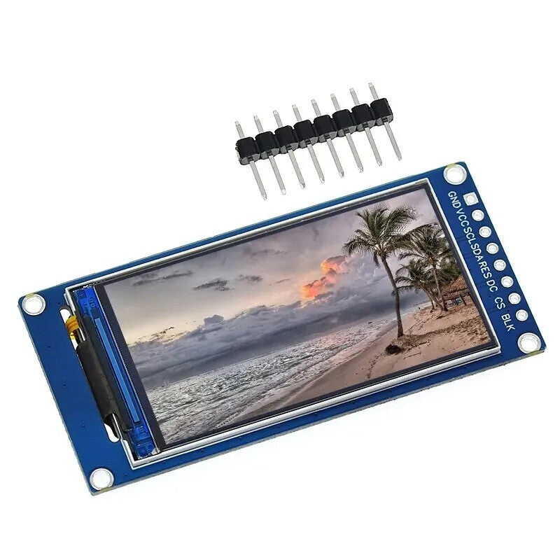 1.9'' IPS Full Angle TFT LCD Color Display Screen Module SPI ST7789 170x320 UK - Dukes Supplies