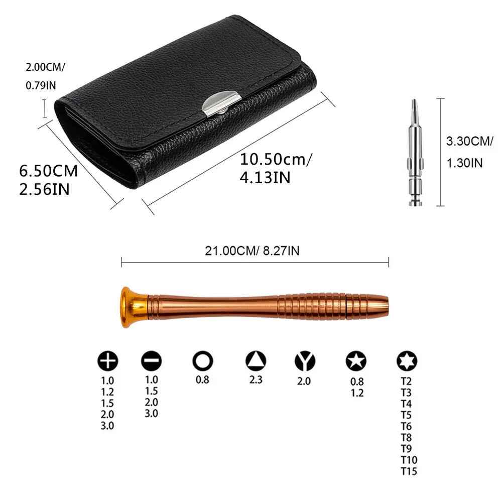 Mobile Phone 25 in 1 Repair Tool Kit Screwdriver Set iPhone iPod iPad Samsung UK - Dukes Supplies