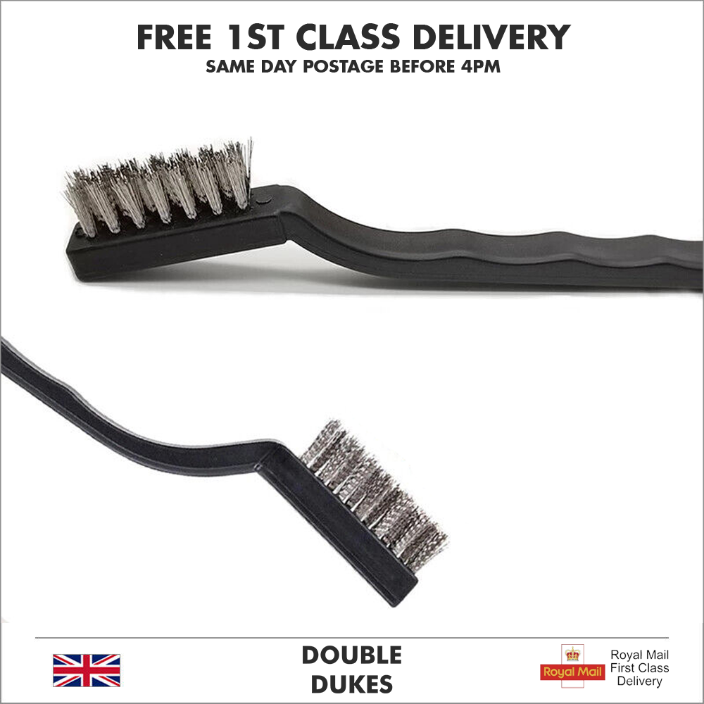 Stainless Steel Small Wire Brush Wire Brush DIY Paint Rust-Remover Tool - Dukes Supplies