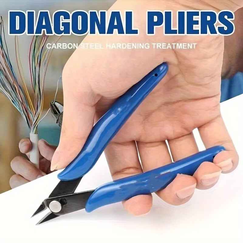 10pc Electrical Wire Cutters Cable Snips Cutting Side Flush Pliers Hand Tool - Dukes Supplies