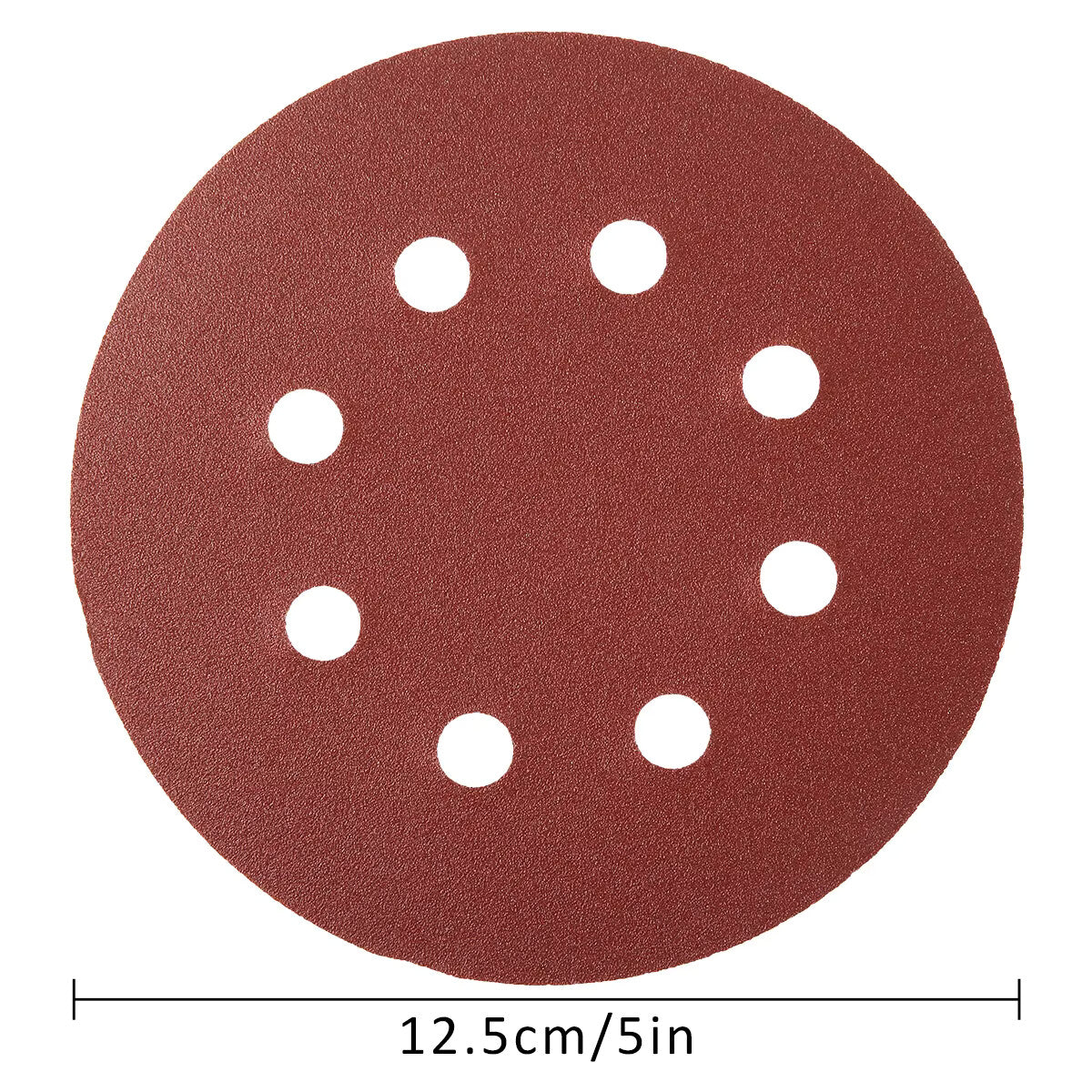 100pc Disc Sanding Pads Paper 5 Inch Round Disc Pad Abrasive Tool | 30-3000 Grit - Dukes Supplies