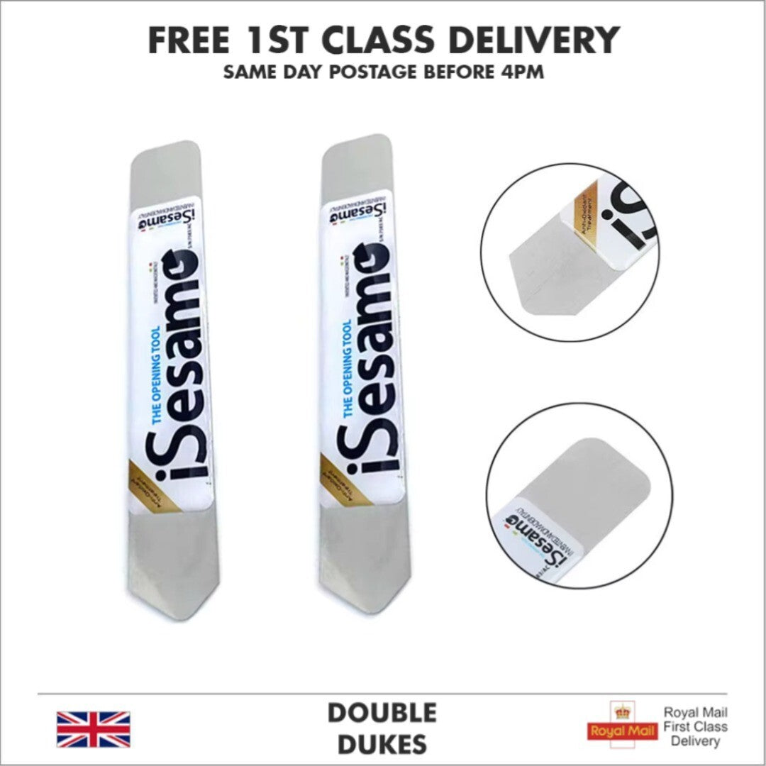 Stainless Steel Metal Flat Curved Spudger 0.1mm Ultra Thin Pry Opening Tool - Dukes Supplies