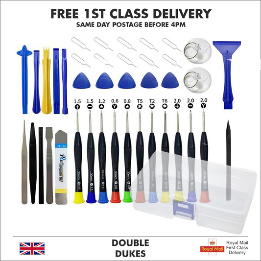Professional Repair Toolkit Screwdriver Set iPhone, Android, Macbook & Toolbox - Dukes Supplies