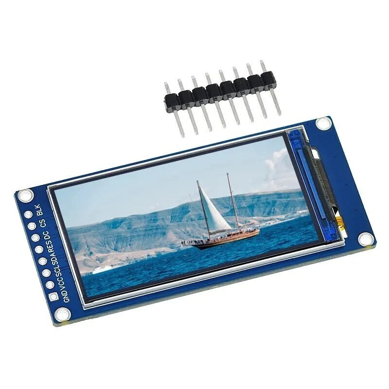 1.9'' IPS Full Angle TFT LCD Color Display Screen Module SPI ST7789 170x320 UK - Dukes Supplies