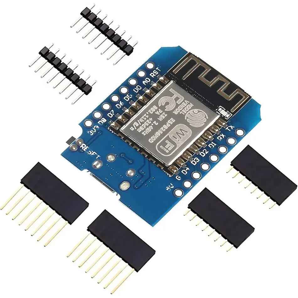 D1 MINI ESP8266 NODEMCU ESP WIFI 4M BYTES IOT DEVELOPMENT BOARD MICRO/USB-C - UK - Dukes Supplies