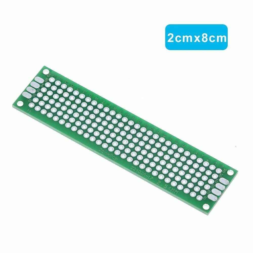 32Pcs Double-Side Protoboard 6 Sizes Circuit Universal Prototype PCB Board Hobby - Dukes Supplies