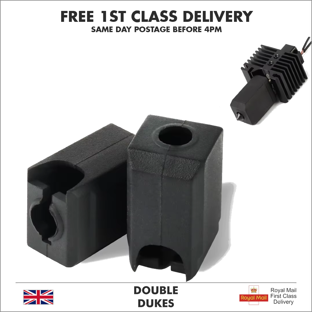 Extruder Silicone Hotend Sock Cover For Bambu Lab X1/P1P 3D Printers - Dukes Supplies