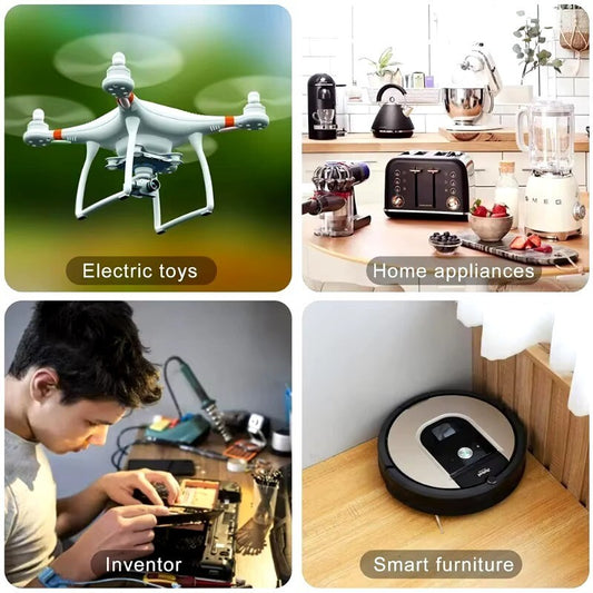 Red 2 Pin JST Plug Socket Connectors 200mm RC Li-Po Battery Leads Cable Wire UK - Dukes Supplies