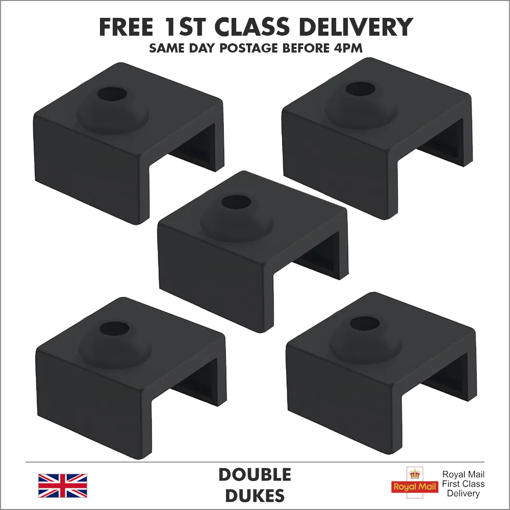 3D Printer Hotend Sock Heater Block Silicone Cover Creality Ender 3 MK7 MK8 MK10 - Dukes Supplies