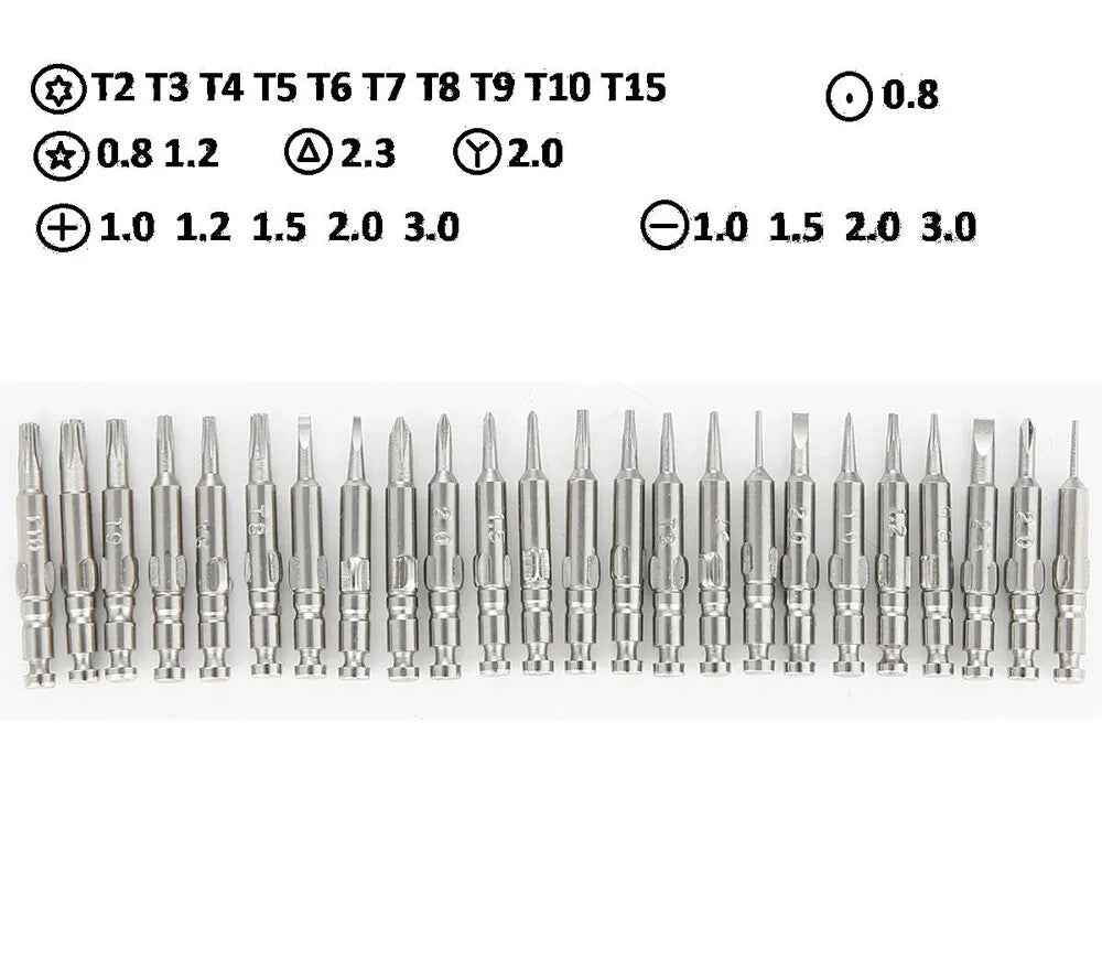 Mobile Phone 25 in 1 Repair Tool Kit Screwdriver Set iPhone iPod iPad Samsung UK - Dukes Supplies