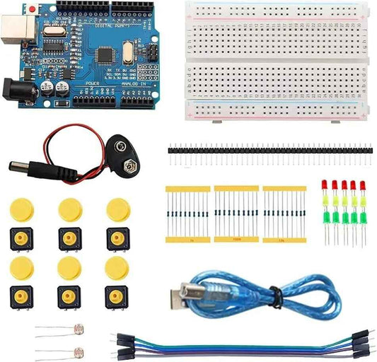 UNO R3 Starter Electronics Development Kit - Compatible With Arduino IDE - UK - Dukes Supplies