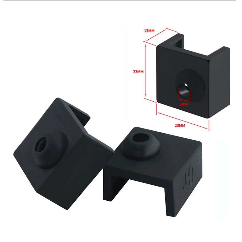 3D Printer Hotend Sock Heater Block Silicone Cover Creality Ender 3 MK7 MK8 MK10 - Dukes Supplies