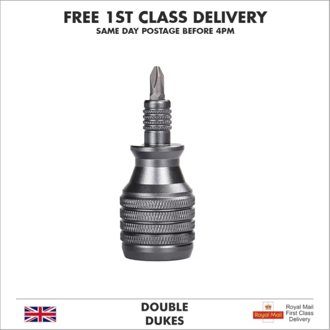 Small Steel Screwdriver Set Short Handle Multi-Functional Mini Six in One - Dukes Supplies
