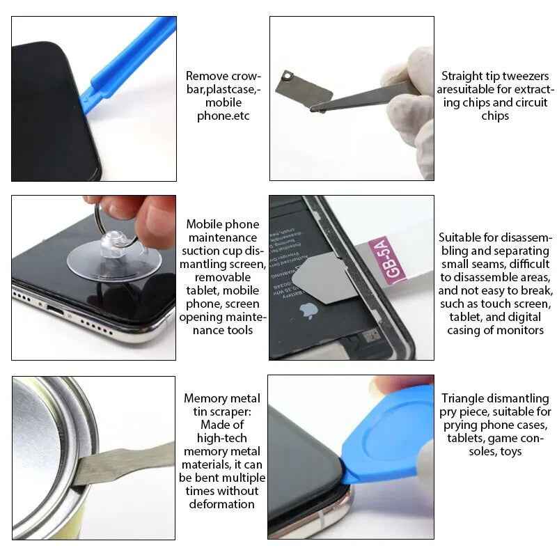 40 in 1 Professional Repair Toolkit Screwdriver Set iPhone, Android, Macbook - Dukes Supplies