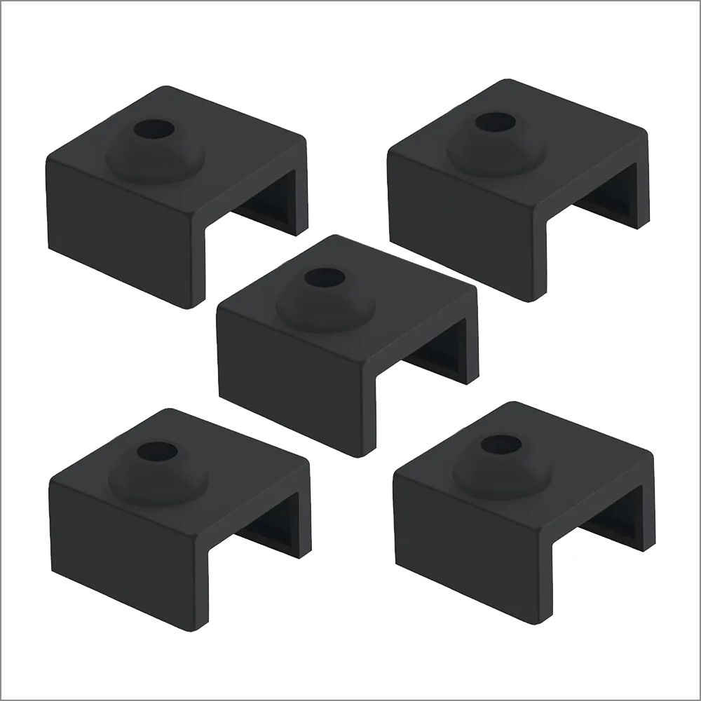 3D Printer Hotend Sock Heater Block Silicone Cover Creality Ender 3 MK7 MK8 MK10 - Dukes Supplies