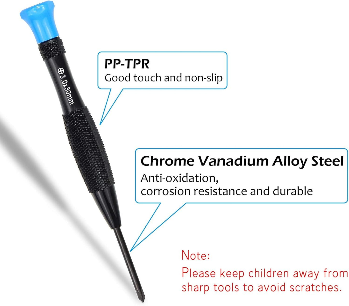 18pc Magnetic Precision Screwdriver Set Watch Phone Glasses Repair Tool Kit - Image 10