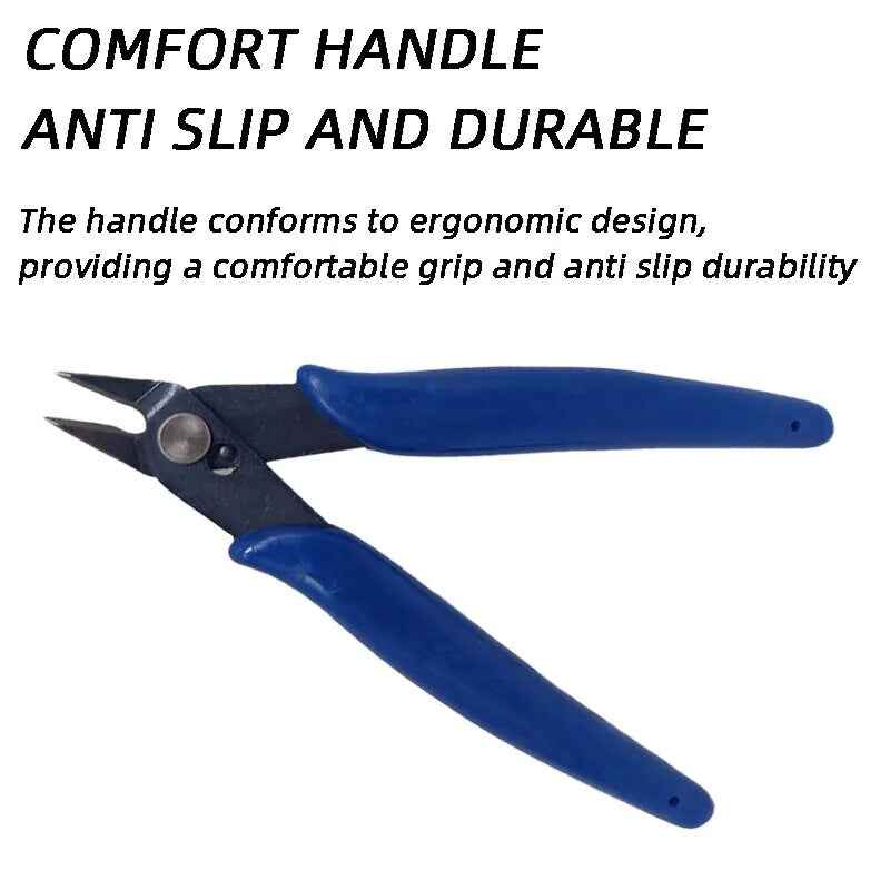 10pc Electrical Wire Cutters Cable Snips Cutting Side Flush Pliers Hand Tool - Dukes Supplies