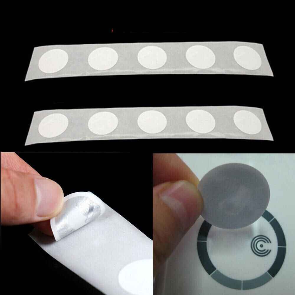 NTAG215 NFC Sticker Tags Adhesive 25mm 13.56 MHZ TagMo Amiibo iOS Android - Dukes Supplies