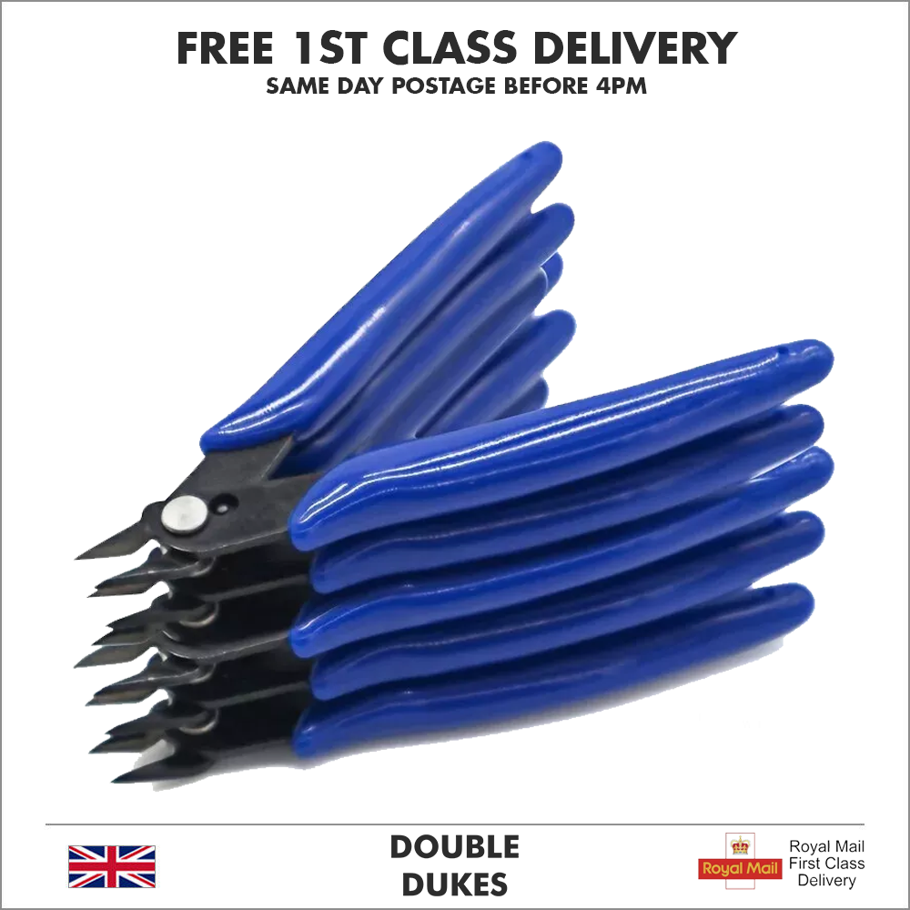 10pc Electrical Wire Cutters Cable Snips Cutting Side Flush Pliers Hand Tool - Dukes Supplies
