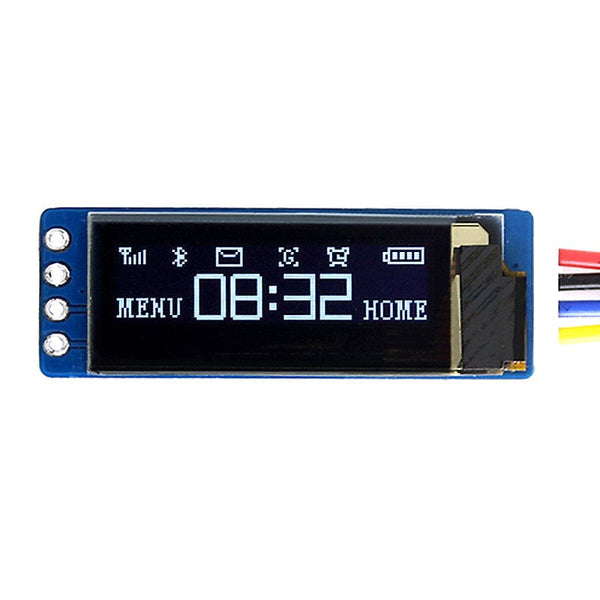 0.91 Inch OLED Display Module 0.91" White/Blue 128X32 LED
