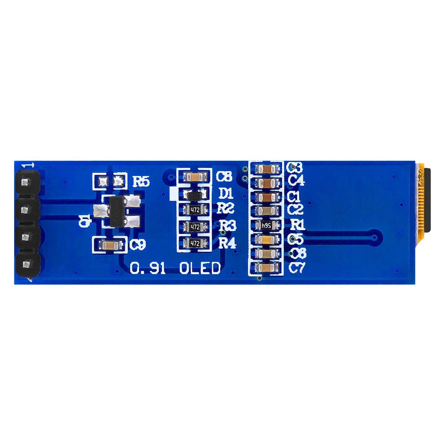 0.91 Inch OLED Display Module 0.91" White/Blue 128X32 LED