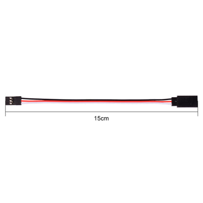 10Pcs 150mm 15cm Servo Extension Lead Wire Cable For RC Futaba JR Male to Female 15cm Wire Connector - Extracted Image 2
