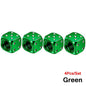 Dice Valve Caps for Cars, Set of 4, Caravans, Motorcycles, BMX - UK Seller - Dukes Supplies