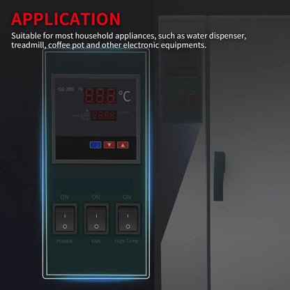 KCD4 2 Position Rectangular Rocker Switch 4 Pin 250V 16A ON OFF Large Heavy Duty - Dukes Supplies