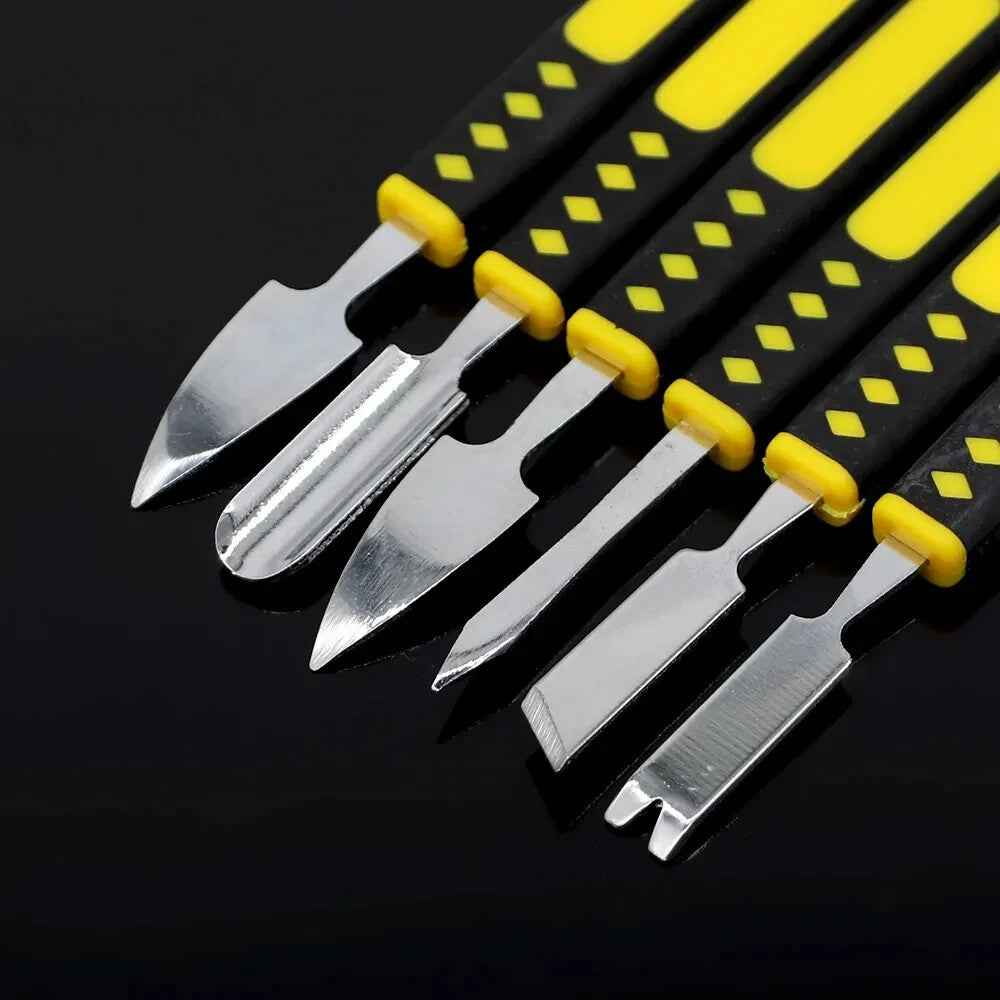 6 in 1 Repair Opening Metal Spudger Pry Tool Disassemble Set for iPhone, Macbook - Dukes Supplies