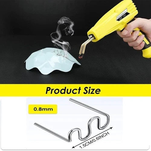 1000pc Hot Staples Plastic Welding Wave Stapler For Car Bumper Repair 0.8mm - Image 19