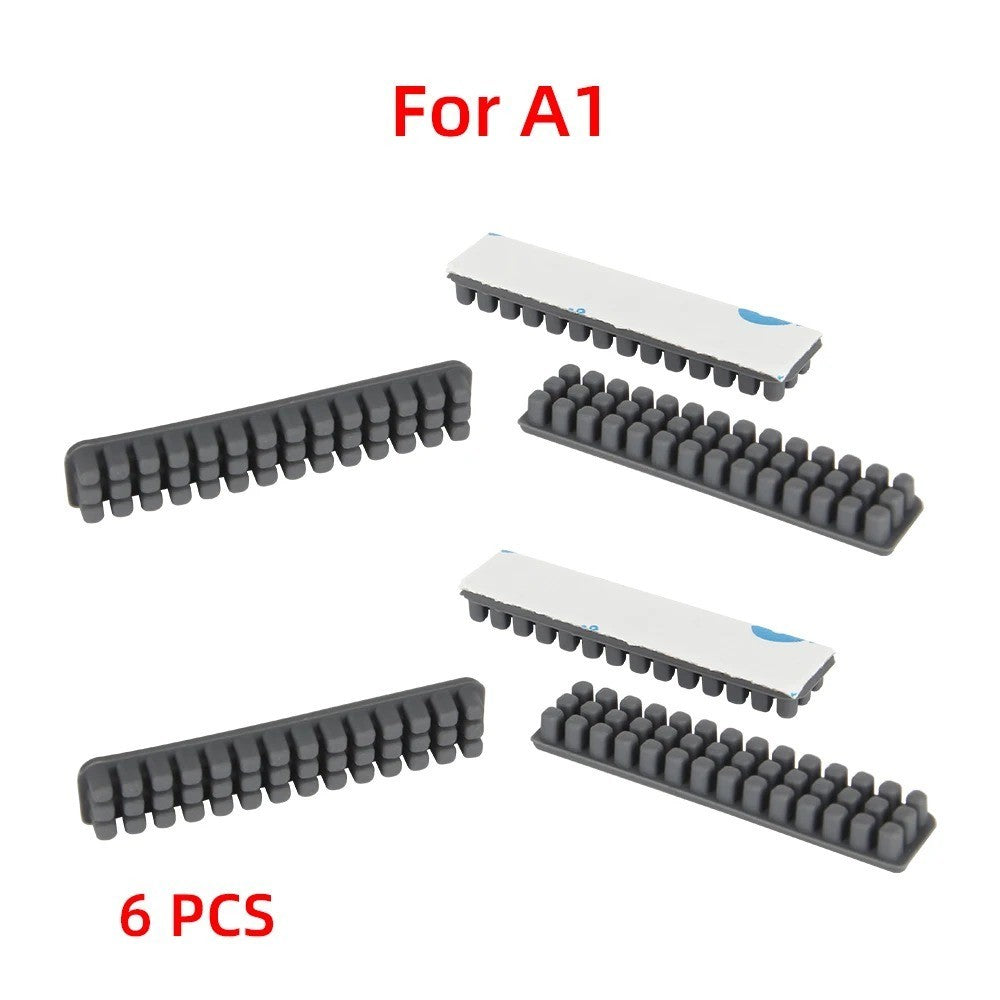 6Pcs Wiper Nozzle Silicone Brush for Bambu Lab A1/A1 Mini Printer Parts - Image 12