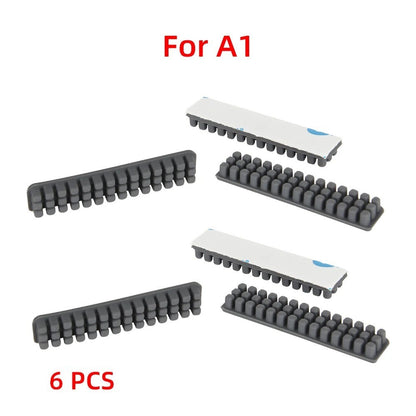 6Pcs Wiper Nozzle Silicone Brush for Bambu Lab A1/A1 Mini Printer Parts - Image 12