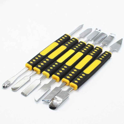 6 in 1 Repair Opening Metal Spudger Pry Tool Disassemble Set for iPhone, Macbook - Dukes Supplies