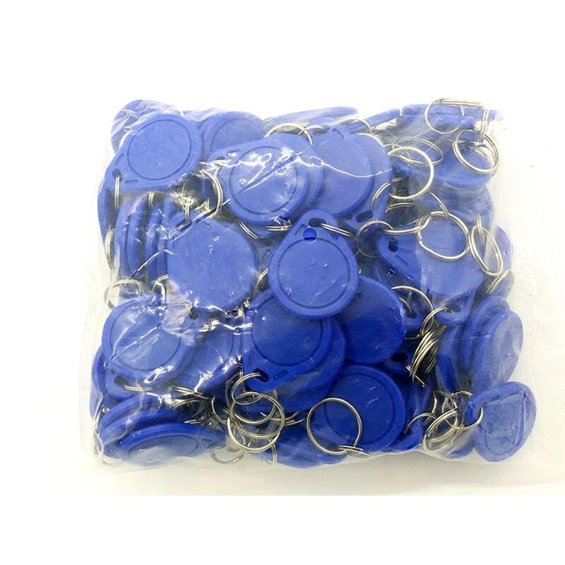 13.56Mhz Fudan 1K S50 RFID Proximity IC Card Token Tags Key Fobs Keyfobs - Dukes Supplies