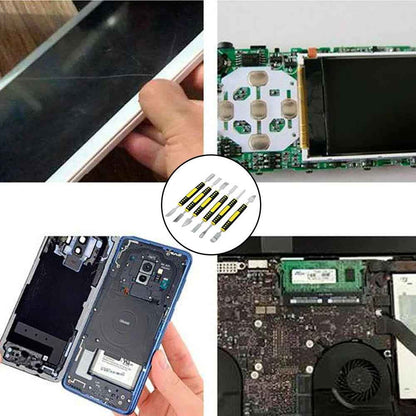 6 in 1 Repair Opening Metal Spudger Pry Tool Disassemble Set for iPhone, Macbook - Dukes Supplies