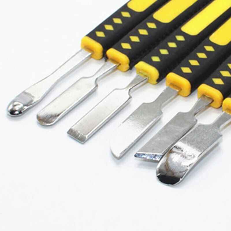 6 in 1 Repair Opening Metal Spudger Pry Tool Disassemble Set for iPhone, Macbook - Dukes Supplies