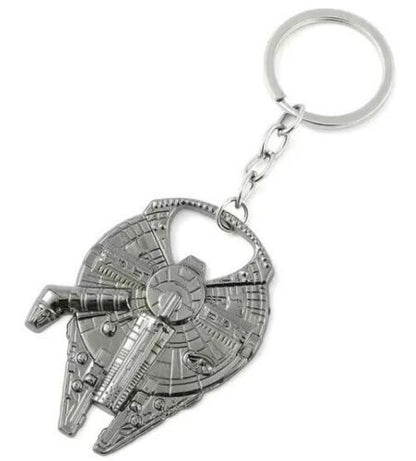 Star Wars Keyring Millenium Falcon 3D Bottle Opener Key Chain Party Gift - Dukes Supplies