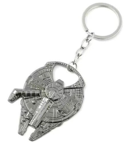 Star Wars Keyring Millenium Falcon 3D Bottle Opener Key Chain Party Gift - Dukes Supplies