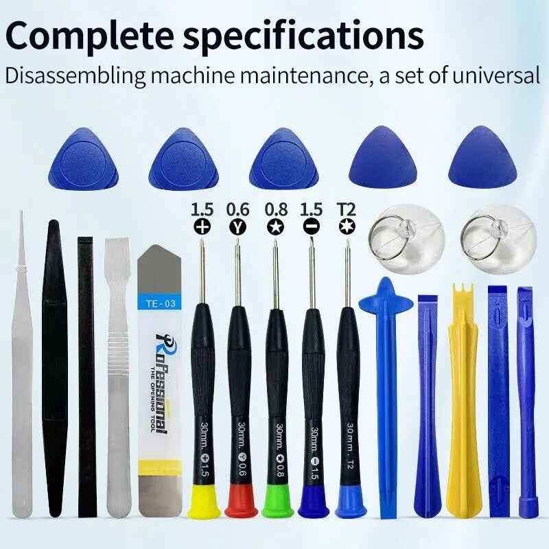 Professional Repair Toolkit Screwdriver Set iPhone, Android, Macbook & Toolbox - Dukes Supplies