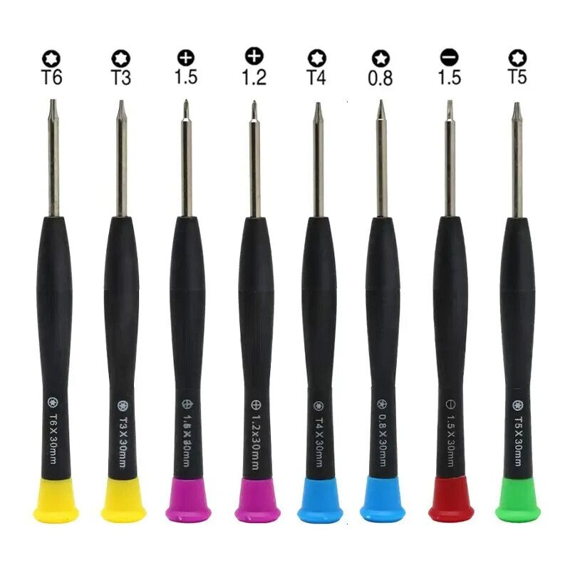 Precision Screwdriver Set 8pc Phone Glasses Watch Mobile Repair Kit - Dukes Supplies