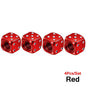 Dice Valve Caps for Cars, Set of 4, Caravans, Motorcycles, BMX - UK Seller - Dukes Supplies