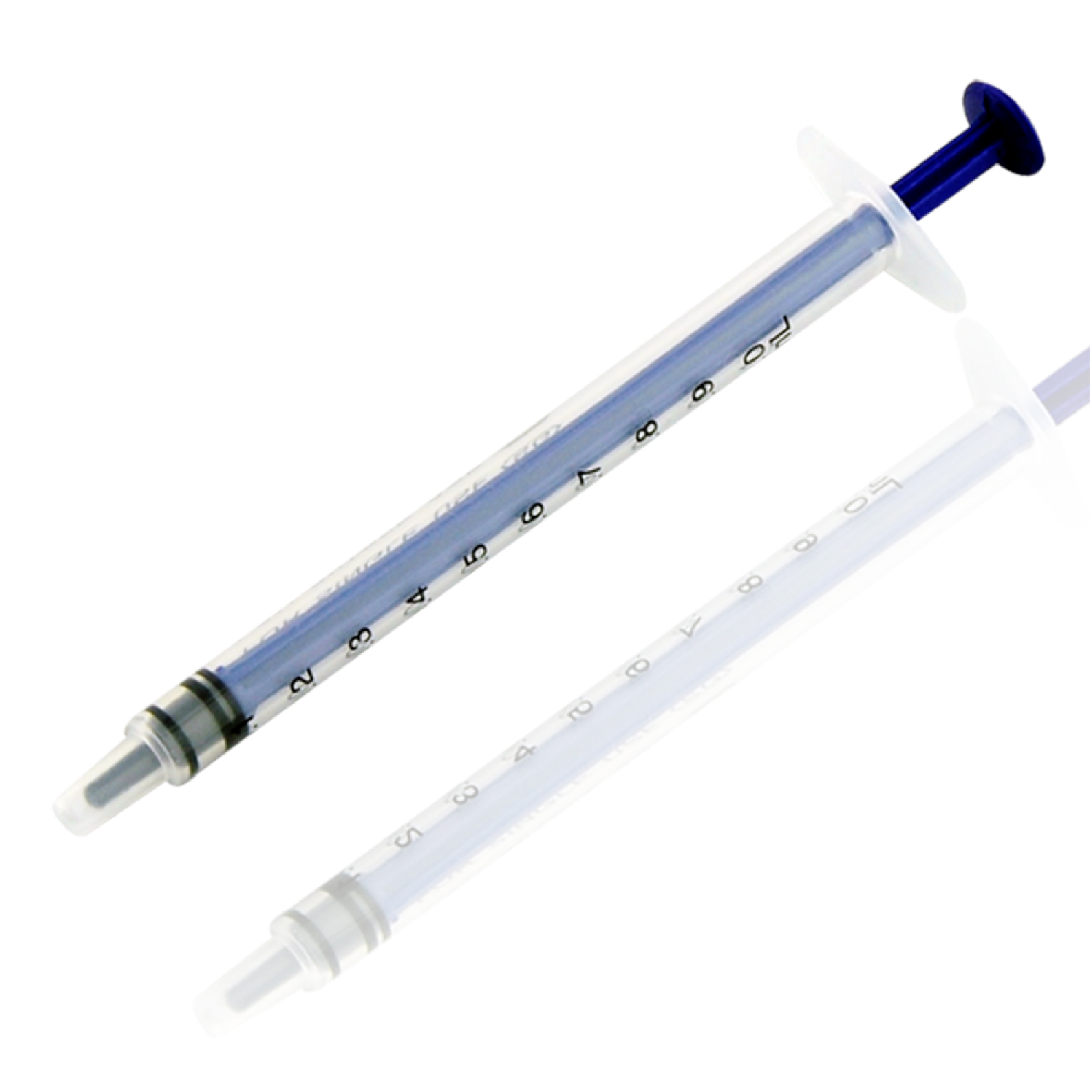 1ml Disposable Empty Syringe Hydroponics Kitchen Measuring Liquid Mixing - Dukes Supplies