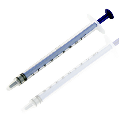 1ml Disposable Empty Syringe Hydroponics Kitchen Measuring Liquid Mixing - Dukes Supplies