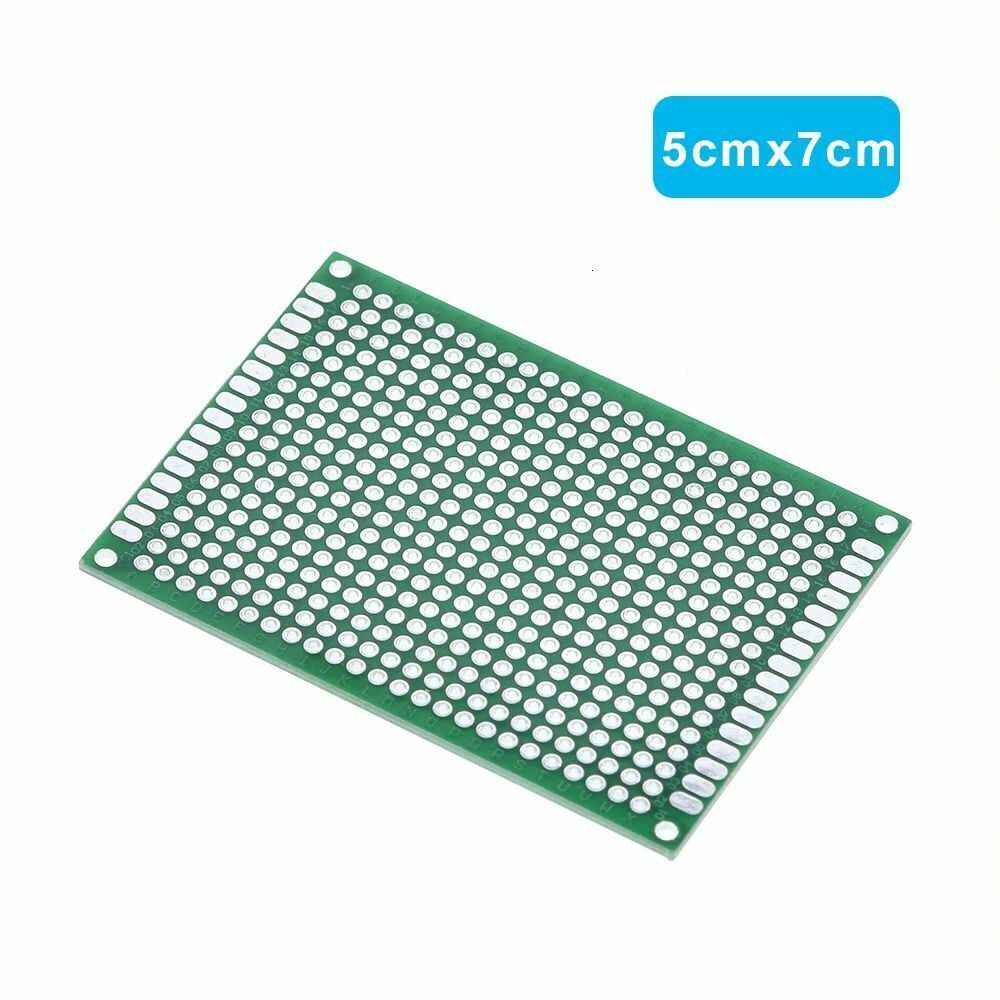Double Sided Prototype Circuit Board FR4 PCB Universal Board Green Arduino PI UK - Dukes Supplies