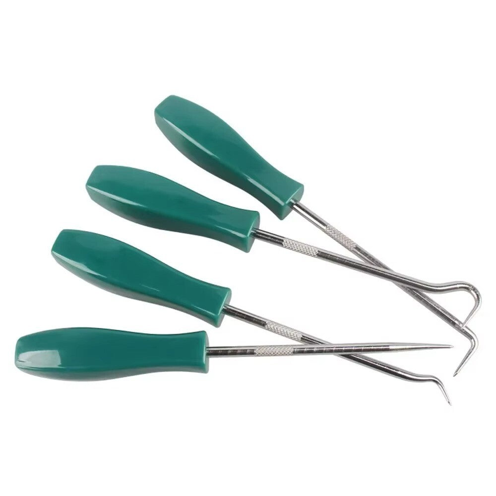 4Pcs Oil Seal Screwdrivers Set O-Ring Seal Gasket Pry Car Vehicle Pick Hook Kit - Dukes Supplies