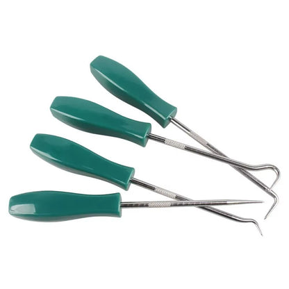 4Pcs Oil Seal Screwdrivers Set O-Ring Seal Gasket Pry Car Vehicle Pick Hook Kit - Dukes Supplies