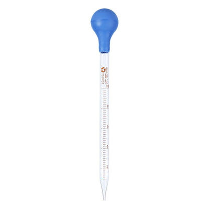 10ml Dropper Glass Scale Line Dropping Pipe Lab School Rubber Head Pipette - Dukes Supplies