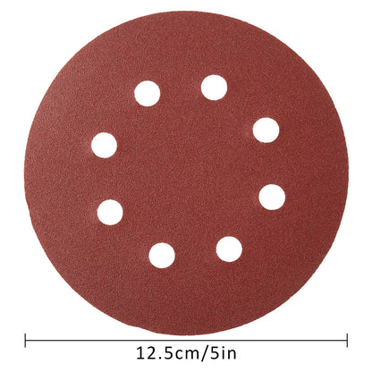 100pc Disc Sanding Pads Paper 5 Inch Round Disc Pad Abrasive Tool | 30-3000 Grit - Dukes Supplies